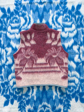 Load image into Gallery viewer, One-of-a-Kind: Burgundy Ukrainian Blanket Vest (S) #1
