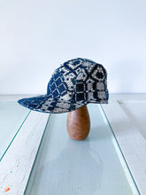 Load image into Gallery viewer, One-of-a-Kind: Navy Coverlet 5 Panel Hat

