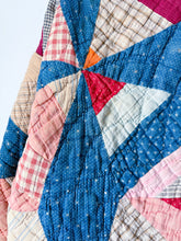 Load image into Gallery viewer, One-of-a-Kind: Indigo Rocky Road to Kansas Flora Jacket (S)

