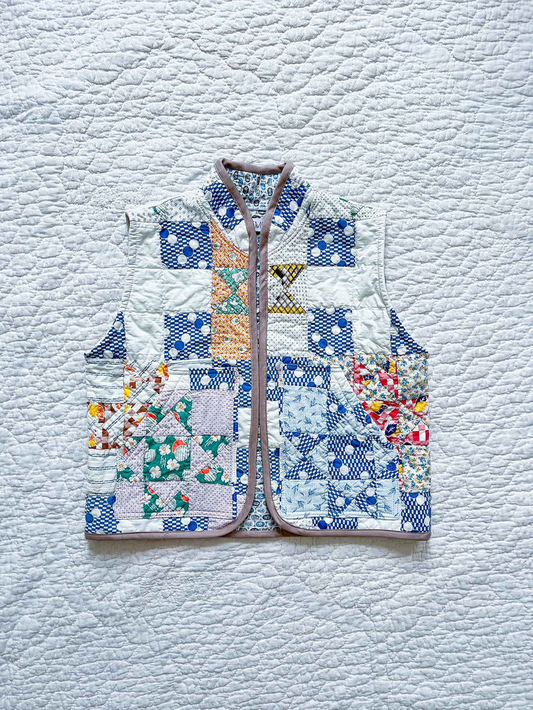 One-of-a-Kind: Eight Point Star Quilt Vest