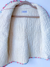 Load image into Gallery viewer, One-of-a-Kind: Peachy Rocky Road to Kansas Quilt Vest (XS/S)
