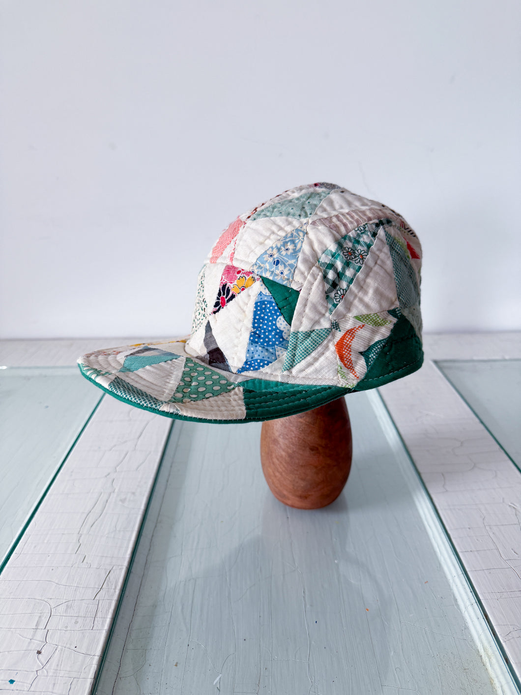One-of-a-Kind: Ocean Waves 5 Panel Hat #2