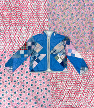 Load image into Gallery viewer, One-of-a-Kind: Four in a Nine Patch Liner Jacket (XS/S)
