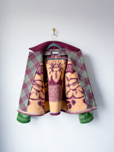 Load image into Gallery viewer, One-of-a-Kind: Colorblock Floral Blanket Field Jacket (M)
