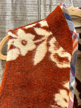 Load image into Gallery viewer, One-of-a-Kind: Ukrainian Floral Wool Blanket Cropped Vest (XS-S)
