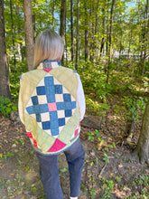 Load image into Gallery viewer, One-of-a-Kind: Washington Sidewalk Quilt Vest (L/XL)
