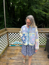 Load image into Gallery viewer, One-of-a-Kind: Simplex Star Flora Jacket (S)
