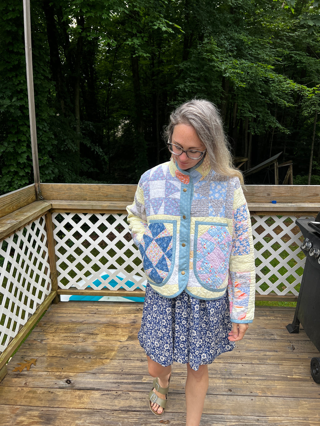 One-of-a-Kind: Simplex Star Flora Jacket (S)