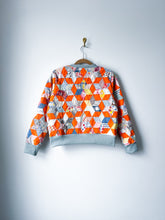 Load image into Gallery viewer, One-of-a-Kind: Hexagonal Star Quilt Pullover (L)
