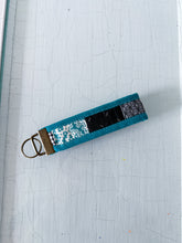 Load image into Gallery viewer, One-of-a-Kind: Turquoise Border Key Fob
