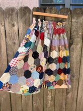 Load image into Gallery viewer, One-of-a-Kind: Hexie Quilt Top Skirt (S)
