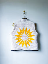 Load image into Gallery viewer, One-of-a-Kind: Sunburst Quilt Vest (XS-M)
