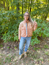 Load image into Gallery viewer, One-of-a-Kind: Orr Health Wool Blanket Flora Jacket (M)
