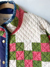 Load image into Gallery viewer, One-of-a-Kind: Irish Chain Flora Jacket (L)
