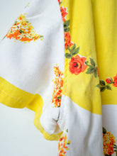 Load image into Gallery viewer, One-of-a-Kind: Vintage Floral Tablecloth Shaftsbury Shirt (L)
