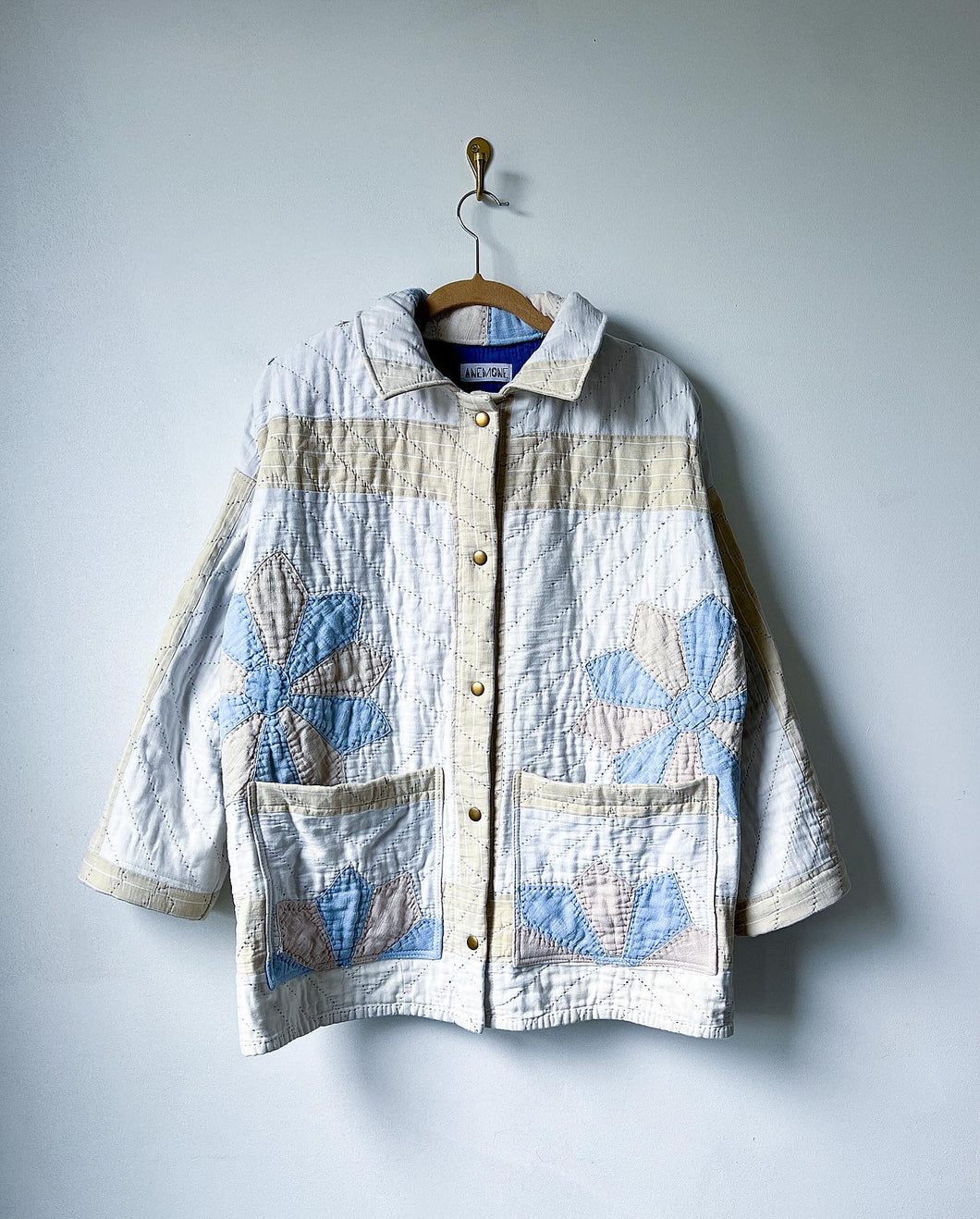 One-of-a-Kind: Dresden Plate Chore Coat (M)