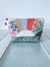 Load image into Gallery viewer, One-of-a-Kind: Dresden Plate Zip Pouch
