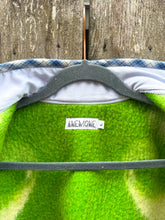 Load image into Gallery viewer, One-of-a-Kind: Green Apple Ukrainian Blanket Flora Jacket (L)
