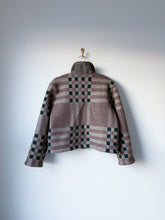 Load image into Gallery viewer, One-of-a-Kind: Vintage Plaid Wool Blanket Field Jacket (S)
