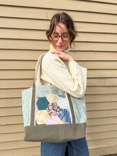 Load image into Gallery viewer, One-of-a-Kind: Hexie Boat Tote
