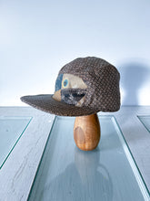 Load image into Gallery viewer, One-of-a-Kind: 19th Century Hourglass Block 5 Panel Hat
