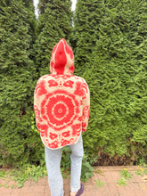 Load image into Gallery viewer, One-of-a-Kind: Cherry Floral Ukrainian Blanket Flora Jacket (S)
