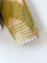 Load image into Gallery viewer, One-of-a-Kind: Orange/Green Floral Ukrainian Blanket Flora Jacket (M)
