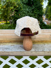 Load image into Gallery viewer, One-of-a-Kind: Antique Crochet 5 Panel Hat #3

