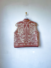 Load image into Gallery viewer, One-of-a-Kind: Vintage Golden Dawn Wool Blanket Vest #1 (XS-M)
