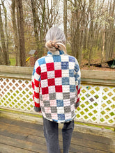 Load image into Gallery viewer, One-of-a-Kind: Patchwork Flora Jacket (L)

