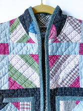 Load image into Gallery viewer, One-of-a-Kind: Broken Arrows Quilt Vest (XS-M)
