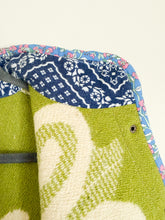 Load image into Gallery viewer, One-of-a-Kind: Green Ukrainian Blanket Flora Jacket (S)
