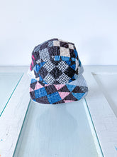 Load image into Gallery viewer, One-of-a-Kind: Pine Burr Nine Patch 5 Panel Hat
