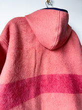 Load image into Gallery viewer, One-of-a-Kind: Hudson Bay Wool Blanket Hooded Flora Jacket (L)
