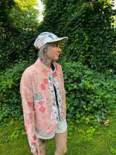 Load image into Gallery viewer, One-of-a-Kind: Overdyed Four Patch Flora Jacket (M)
