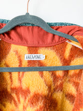 Load image into Gallery viewer, One-of-a-Kind: Chestnut Fall Florals Ukrainian Blanket Flora Jacket (S)
