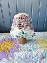 Load image into Gallery viewer, One-of-a-Kind: Floral Nine Patch 5 Panel Hat
