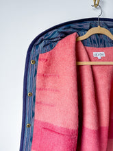 Load image into Gallery viewer, One-of-a-Kind: Hudson Bay Wool Blanket Hooded Flora Jacket (L)
