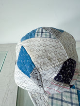 Load image into Gallery viewer, One-of-a-Kind: Nine Patch 5 Panel Hat
