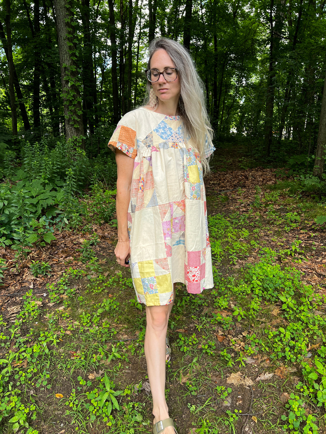 One-of-a-Kind: Feedsack Shoofly Swing Dress