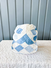 Load image into Gallery viewer, One-of-a-Kind: Nine Patch 5 Panel Hat (Large)
