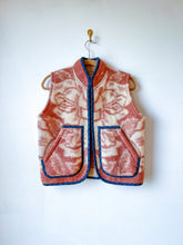 Load image into Gallery viewer, One-of-a-Kind: Vintage Golden Dawn Wool Blanket Vest #2 (XS-M)
