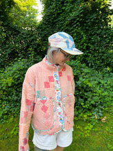 Load image into Gallery viewer, One-of-a-Kind: Overdyed Four Patch Flora Jacket (M)
