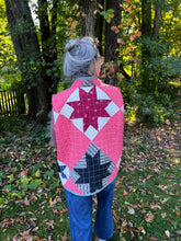 Load image into Gallery viewer, One-of-a-Kind: Eight Point Star Quilt Vest (L/XL)
