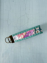 Load image into Gallery viewer, One-of-a-Kind: Greens and Florals Key Fob
