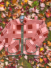 Load image into Gallery viewer, One-of-a-Kind: Geometric Ukrainian Blanket Flora Jacket (M)
