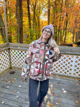 Load image into Gallery viewer, One-of-a-Kind: Autumn Pinwheel Chore Coat (M)
