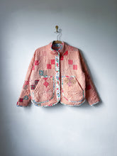 Load image into Gallery viewer, One-of-a-Kind: Overdyed Four Patch Flora Jacket (M)
