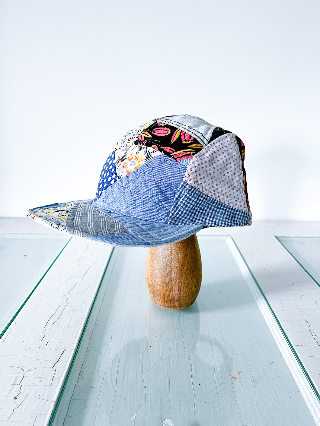 One-of-a-Kind: Triangle Block 5 Panel Hat (Large) #1