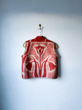 Load image into Gallery viewer, One-of-a-Kind: Holland Tulip Wool Blanket Vest #1
